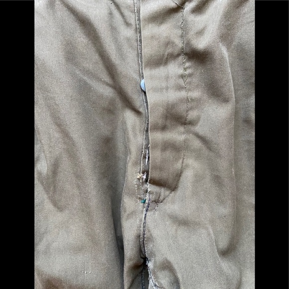 Punk Royal army green distressed pants - Picture 4 of 6